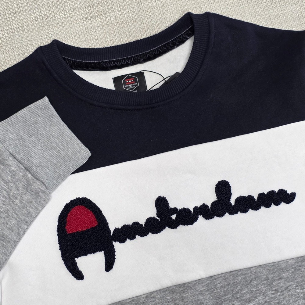 Amsterdam Designs XXX Sweater Unisex Adult Size L Three‎ Colors Teddy NWT